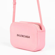Authentic pre-loved Balenciaga Pink Everyday Camera Crossbody Bag on Labellov.com