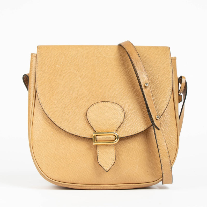 Shop this authentic Delvaux Beige Crossbody Bag pre-loved on Labellov.com