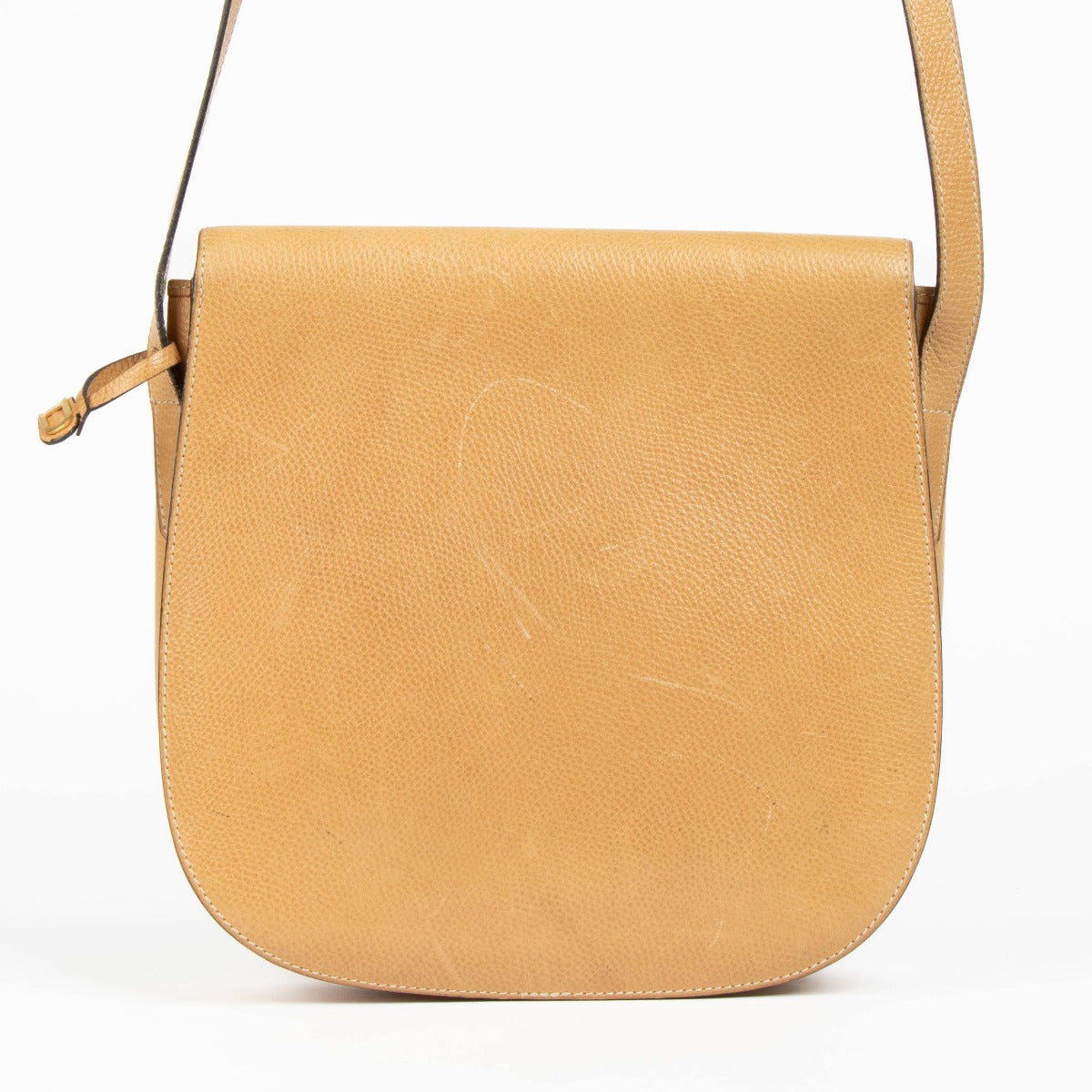 Shop this authentic Delvaux Beige Crossbody Bag pre-loved on Labellov.com