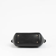 Authentic pre-loved Delvaux Black Charme Top Handle Bag on Labellov.com