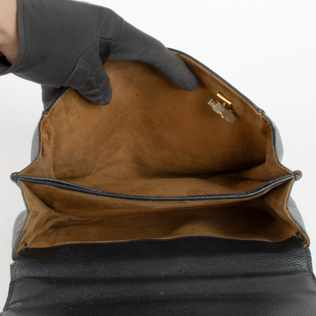 Delvaux Blue Leather Festival Crossbody Bag