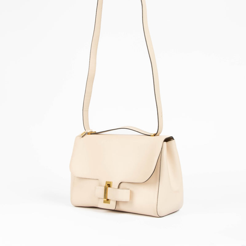 Shop this 100% authentic Delvaux Pink Simplissime City Shoulder Bag at Labellov.com