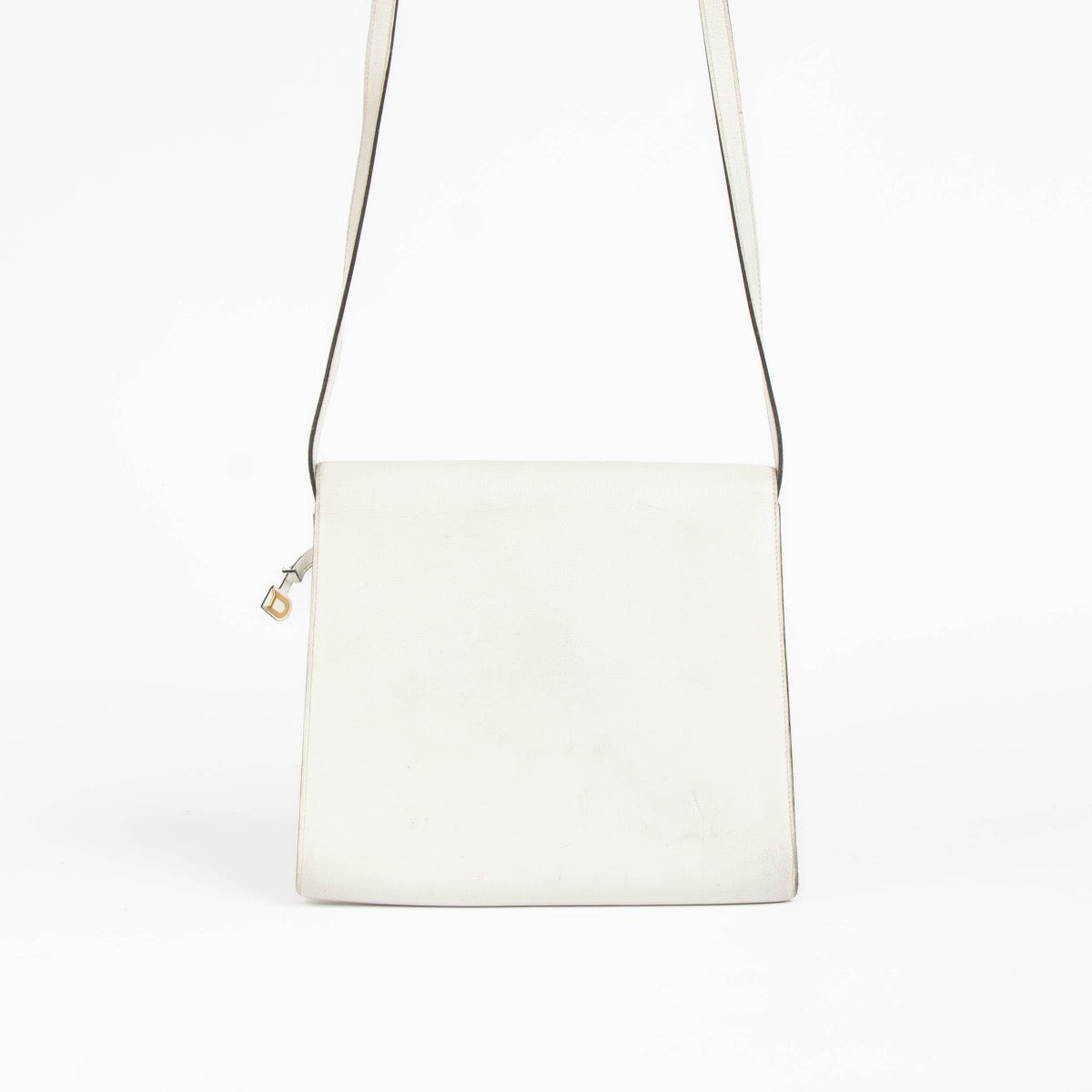 Authentic pre-loved Delvaux White Clairin Crossbody Bag on Labellov.com