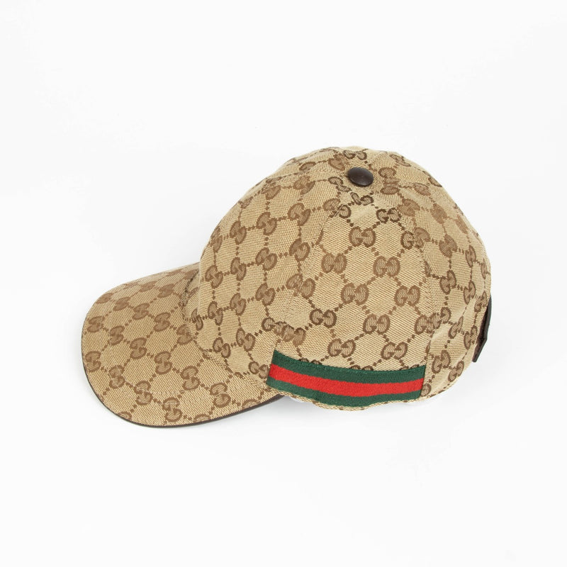 Authentic pre-loved Gucci GG Canvas Baseball Hat - Size L on Labellov.com