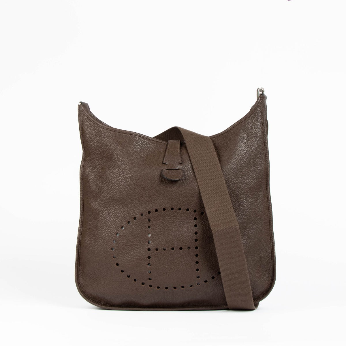 Hermès Evelyne III 40 Cacao Clemence PHW