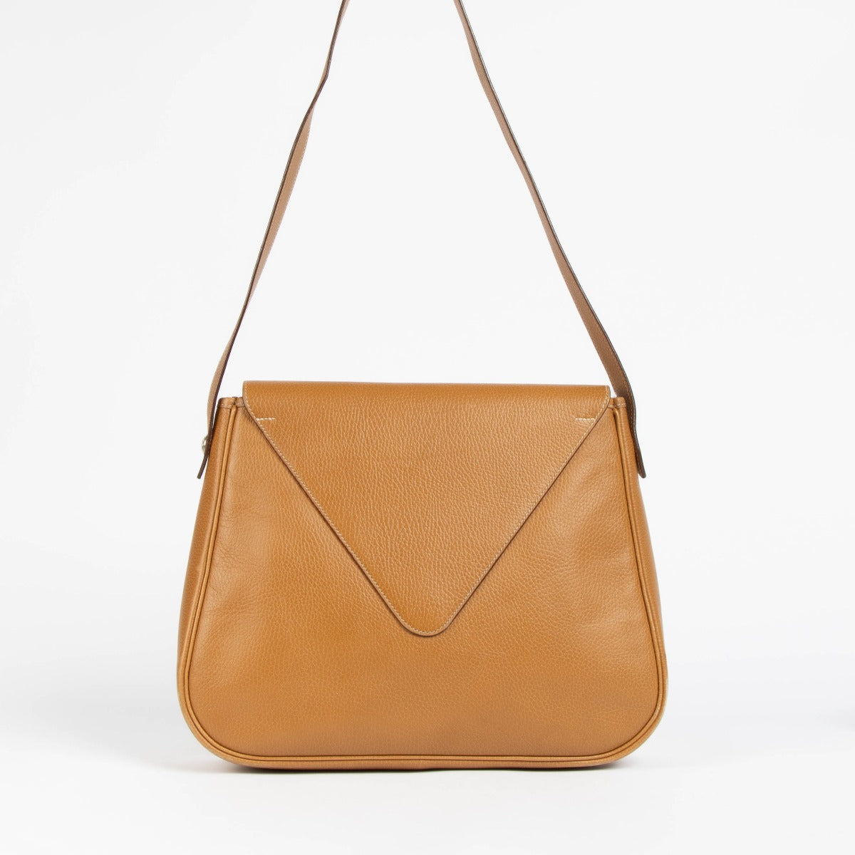 Shop this authentic Hermès Naturel Sable Ardennes Large Christine Envelope Bag pre-loved on Labellov.com