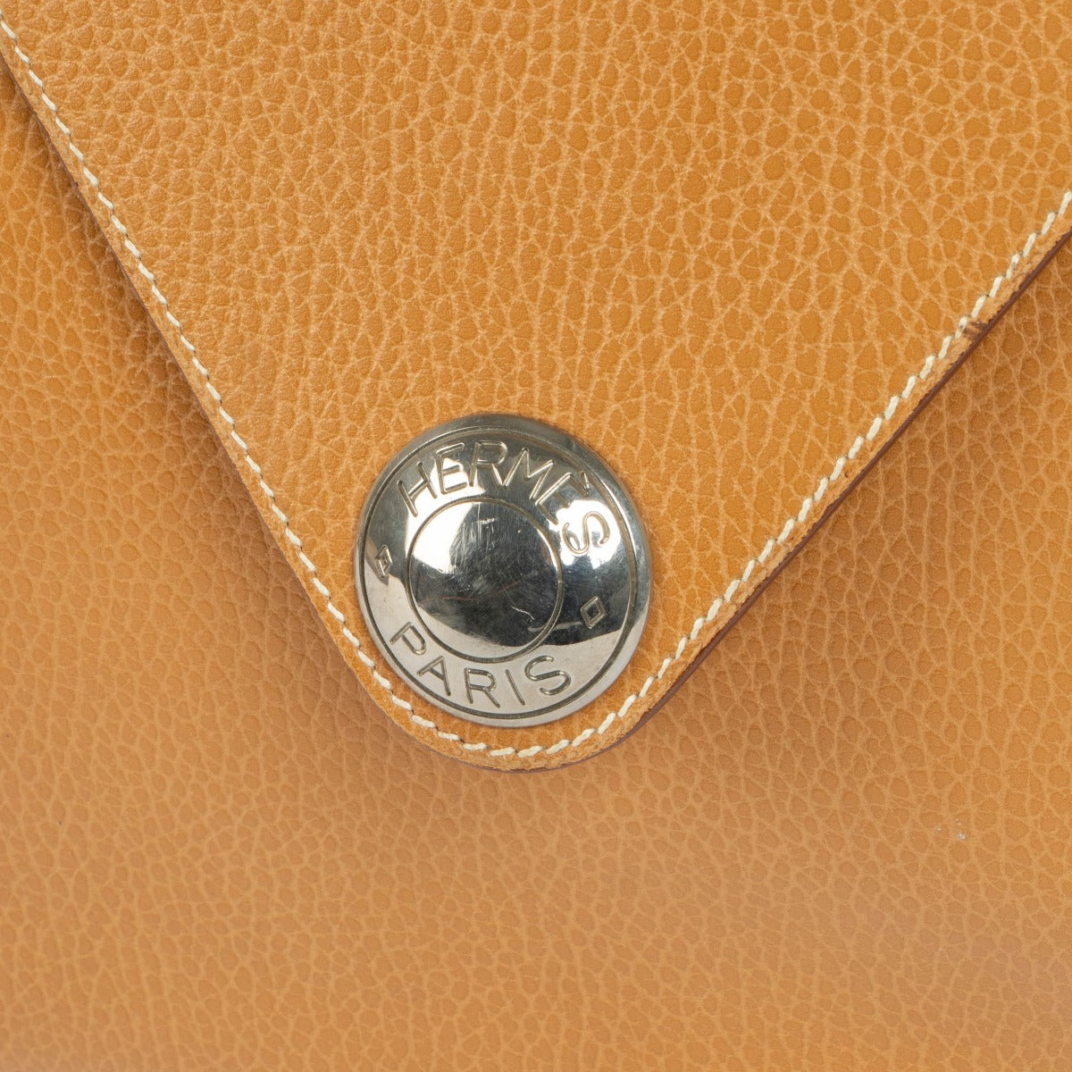 Shop this authentic Hermès Naturel Sable Ardennes Large Christine Envelope Bag pre-loved on Labellov.com