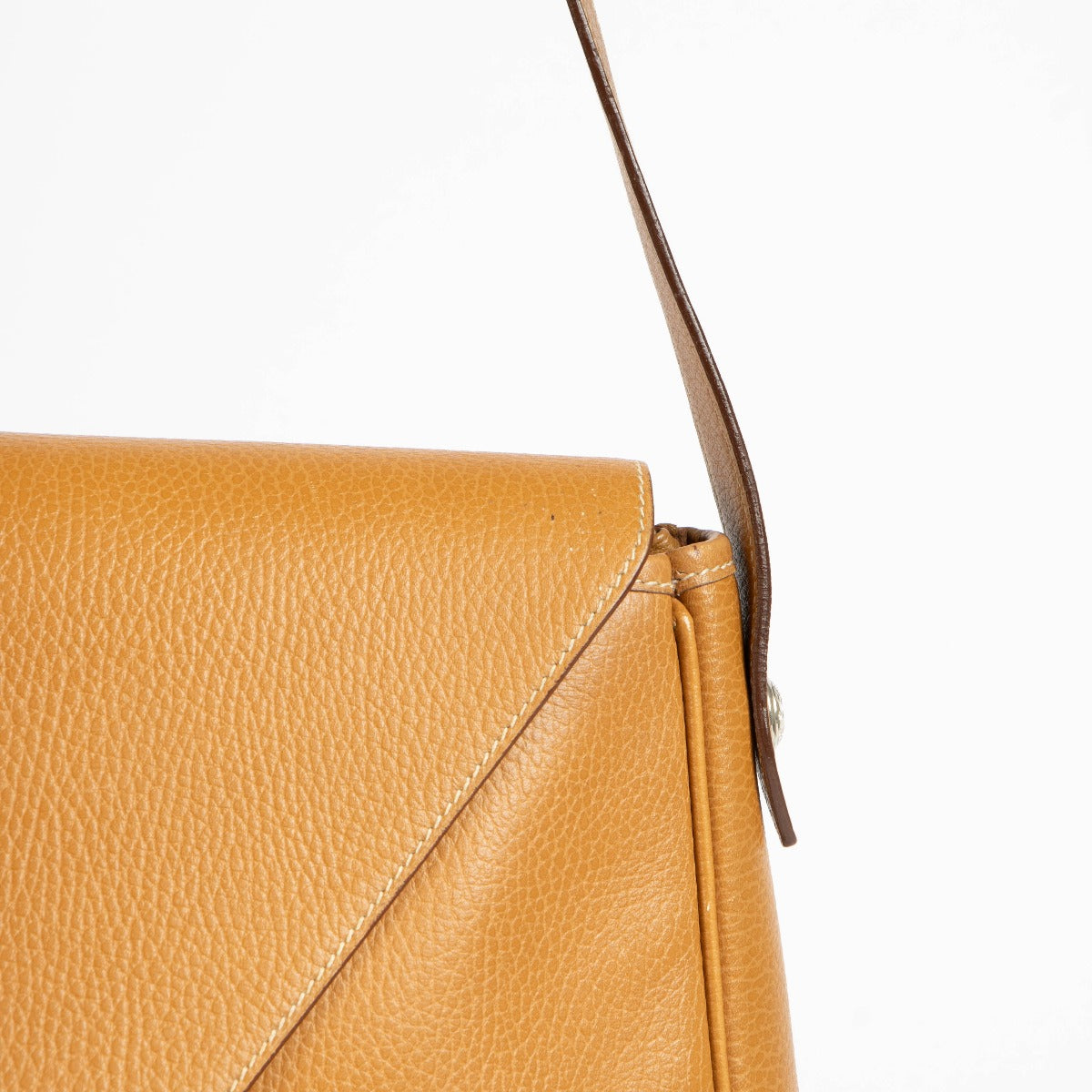 Shop this authentic Hermès Naturel Sable Ardennes Large Christine Envelope Bag pre-loved on Labellov.com