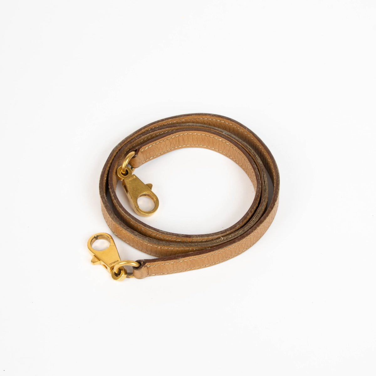 Authentic pre-loved Hermès Naturel Sable Ardennes Strap Set on Labellov.com