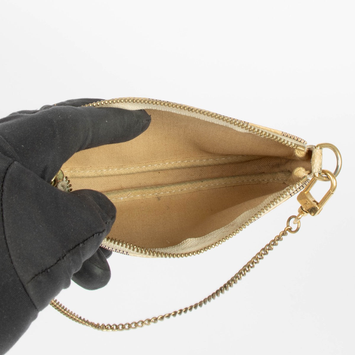 Authentic pre-loved Louis Vuitton Damier Azur Mini Pochette Accessoires on Labellov.com
