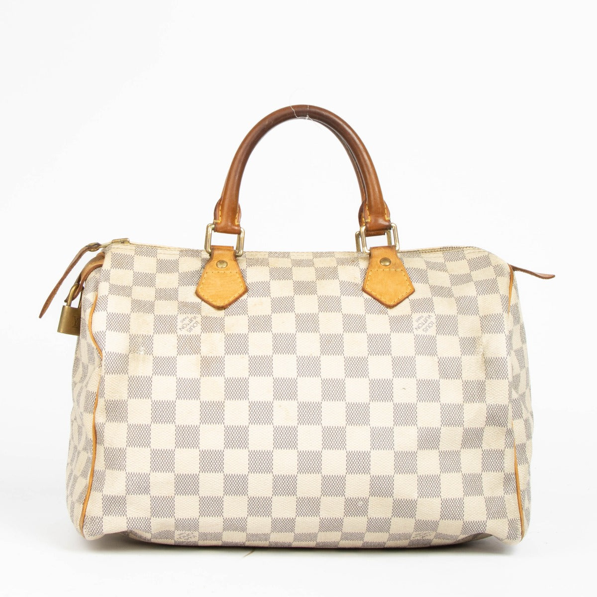 Shop this authentic Louis Vuitton Damier Azur Speedy 30 pre-loved on Labellov.com