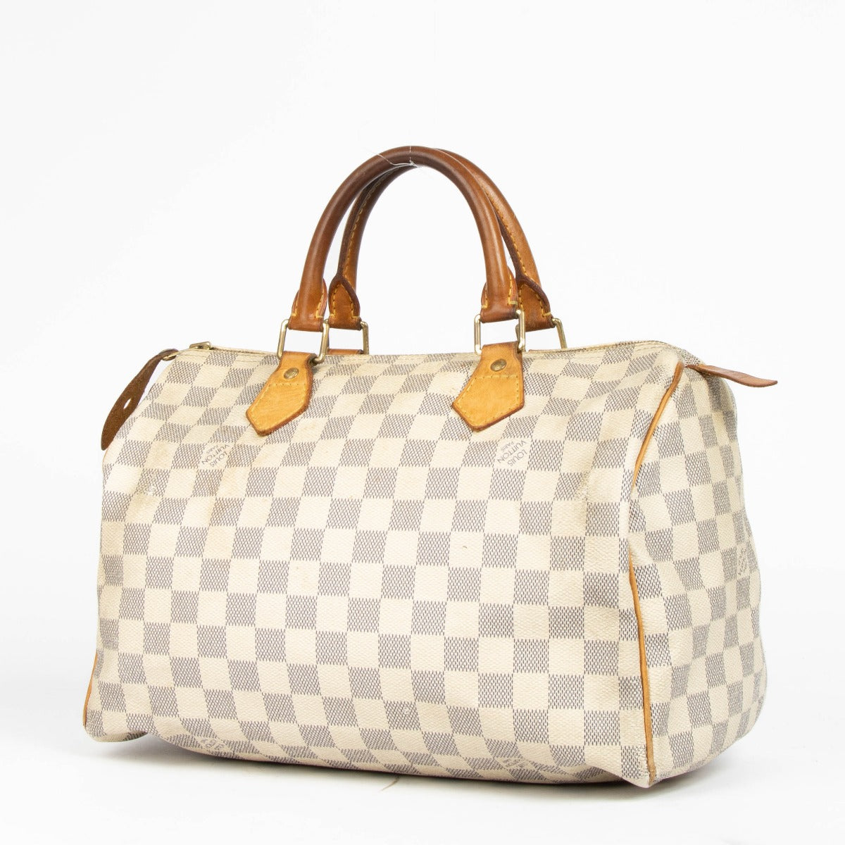 Shop this authentic Louis Vuitton Damier Azur Speedy 30 pre-loved on Labellov.com