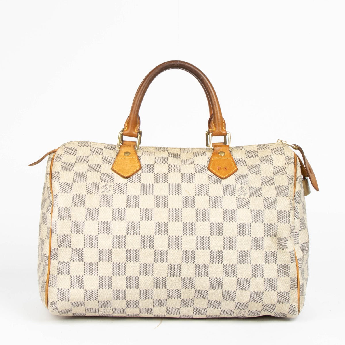 Shop this authentic Louis Vuitton Damier Azur Speedy 30 pre-loved on Labellov.com