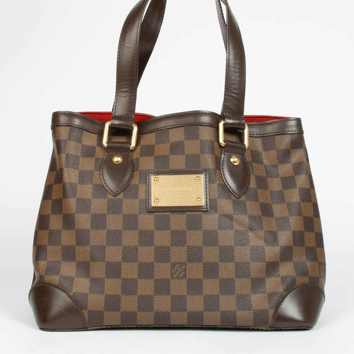Authentic pre-loved Louis Vuitton Damier Ebene Hampstead PM on Labellov.com