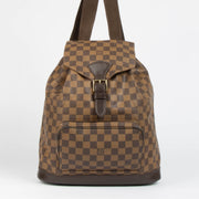 Authentic pre-loved Louis Vuitton Damier Ebene Montsouris GM Backpack on Labellov.com