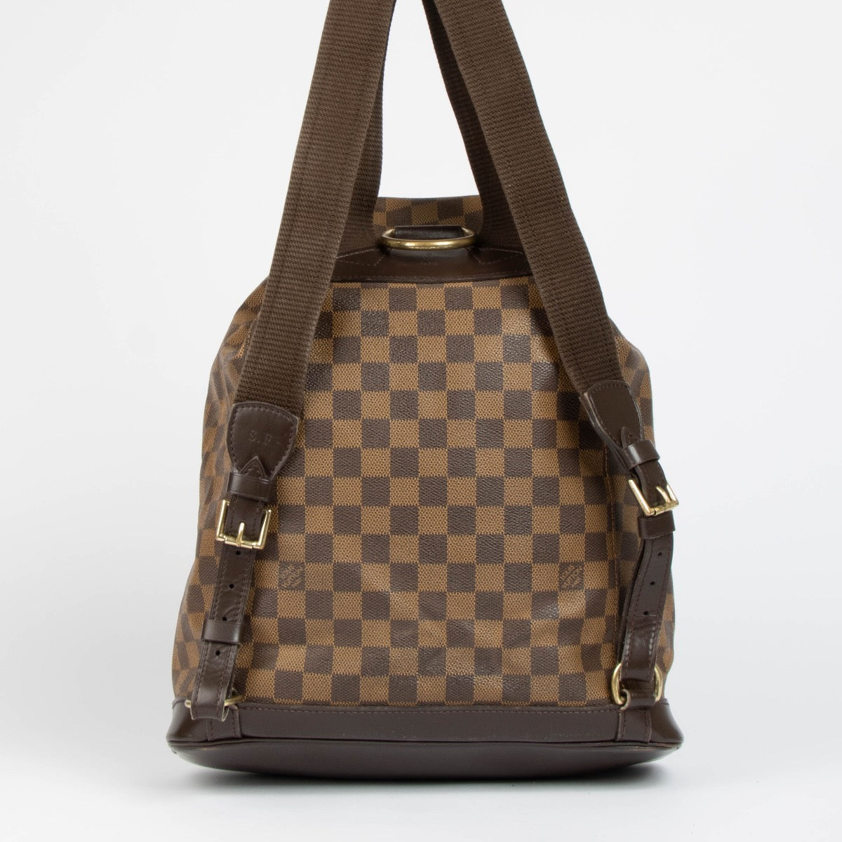 Authentic pre-loved Louis Vuitton Damier Ebene Montsouris GM Backpack on Labellov.com