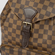 Authentic pre-loved Louis Vuitton Damier Ebene Montsouris GM Backpack on Labellov.com