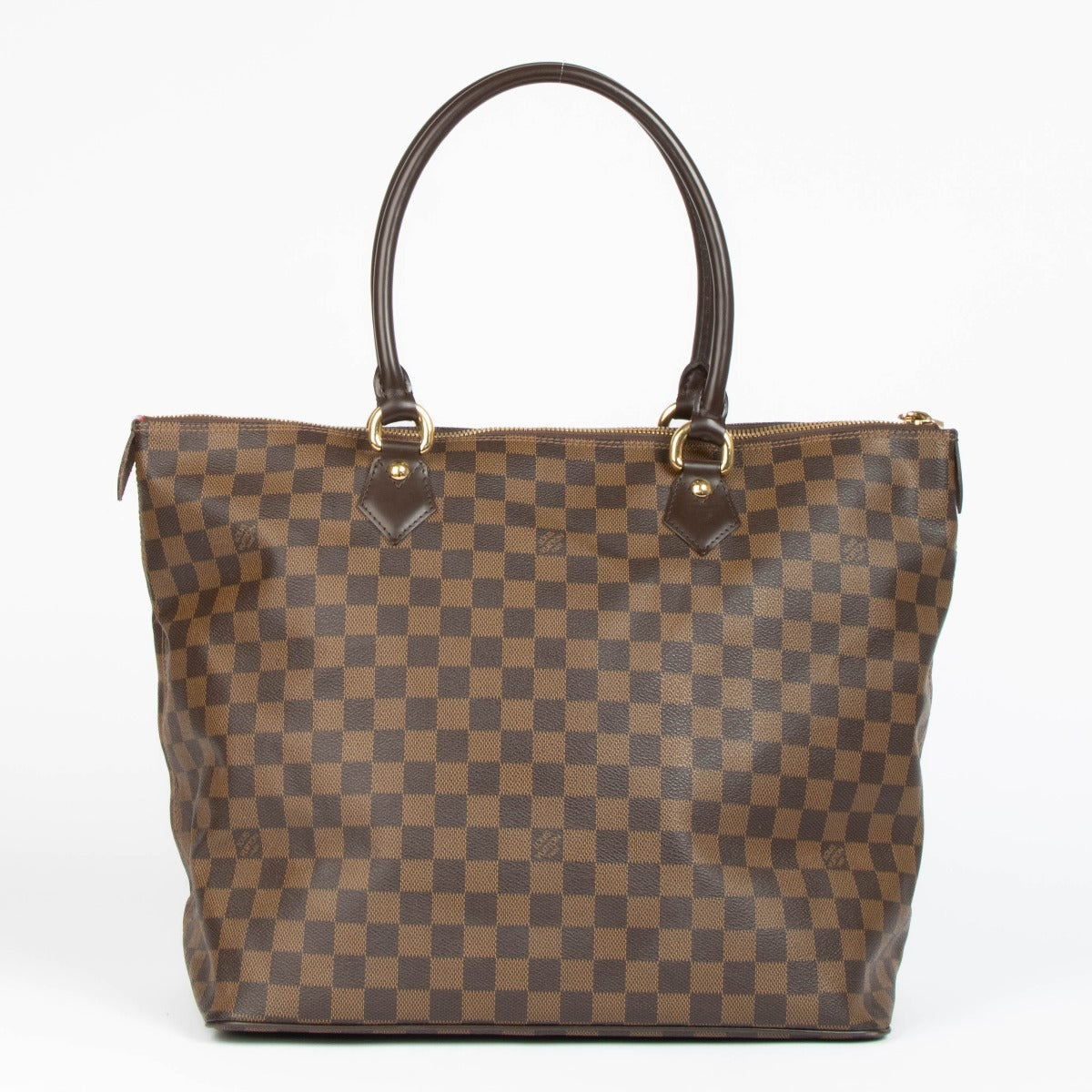 Sac Saleya GM en toile Damier Ebene Louis Vuitton