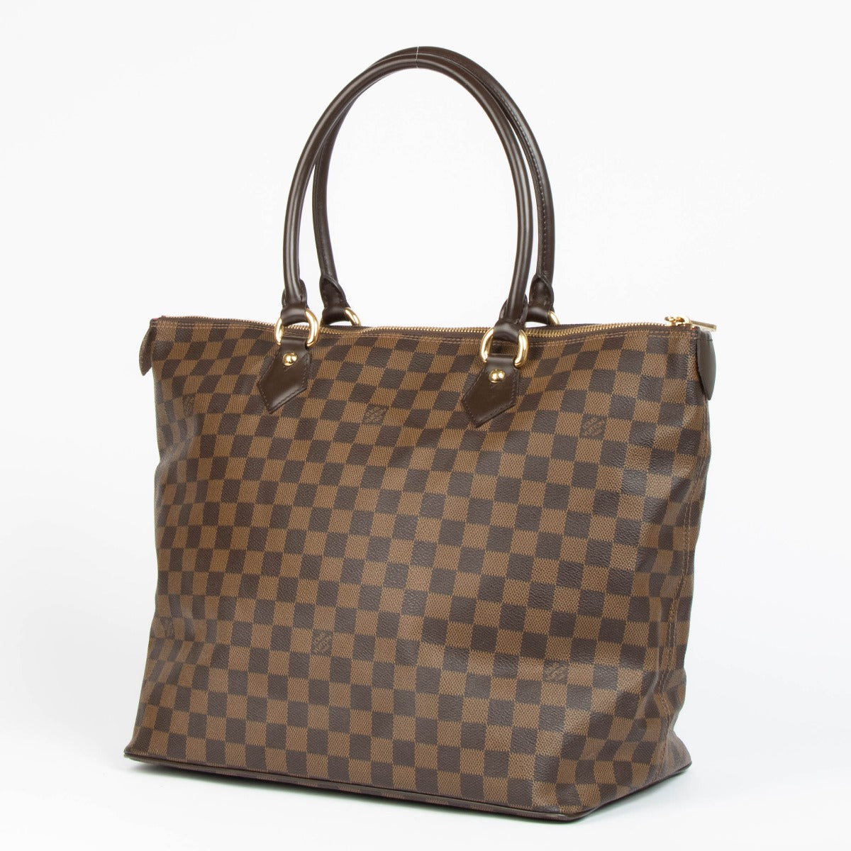 Sac Saleya GM en toile Damier Ebene Louis Vuitton