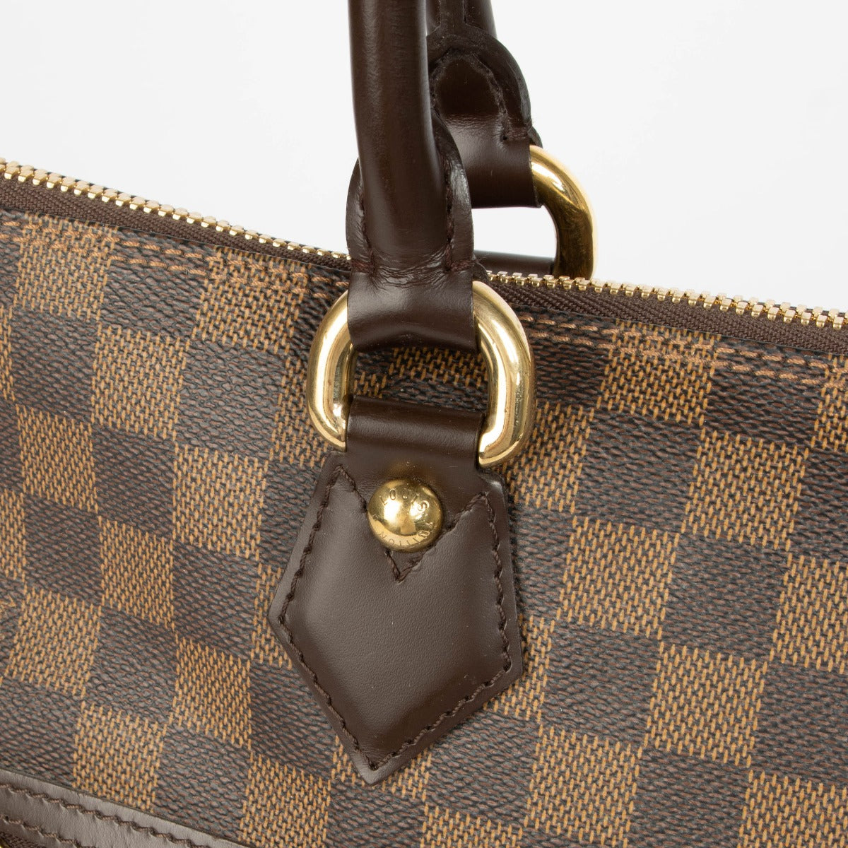 Sac Saleya GM en toile Damier Ebene Louis Vuitton