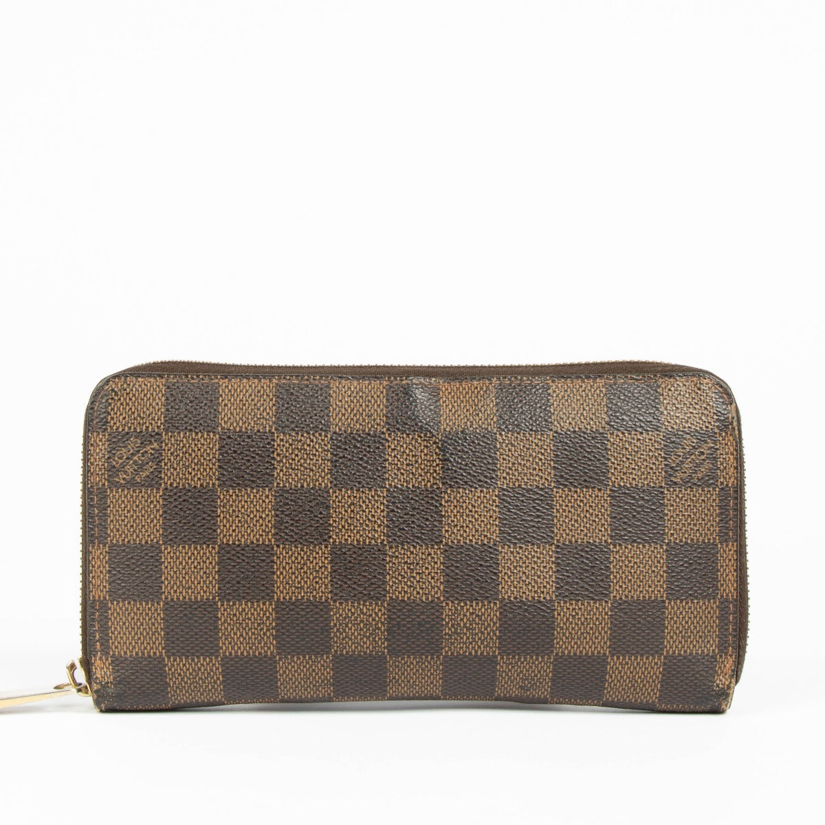 Shop this authentic Louis Vuitton Damier Ebene Zippy Wallet pre-loved on Labellov.com