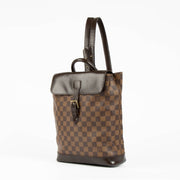 Shop this 100% authentic Louis Vuitton Damier Ebene Soho Backpack at Labellov.com