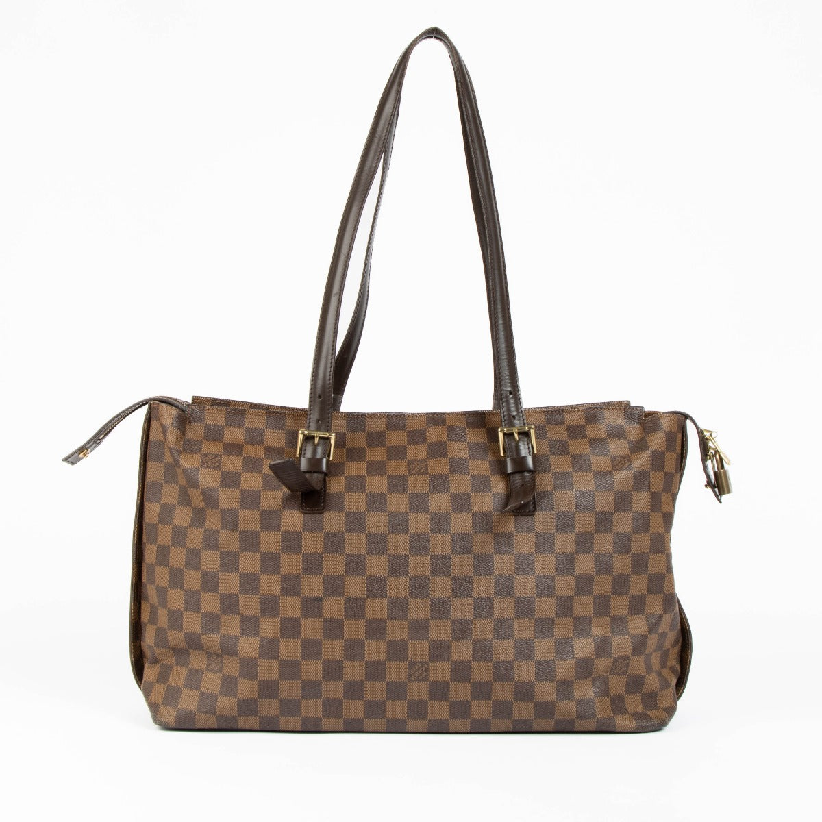 Shop this 100% authentic Louis Vuitton Damier Ebene Chelsea Tote Bag at Labellov.com