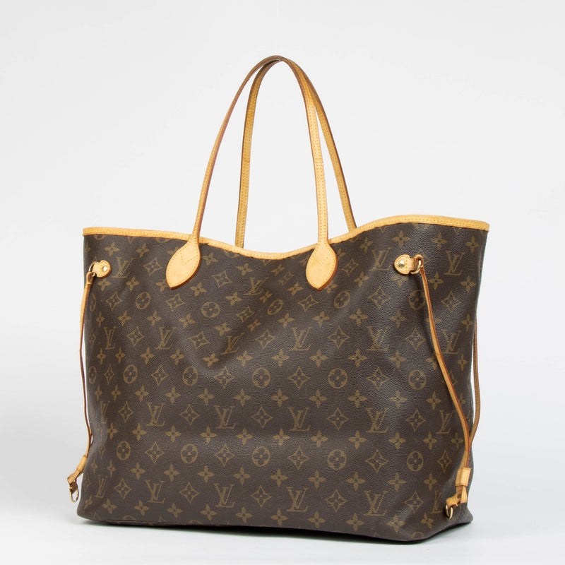 Authentic pre-loved Louis Vuitton Monogram Neverfull GM Shoulder Bag on Labellov.com