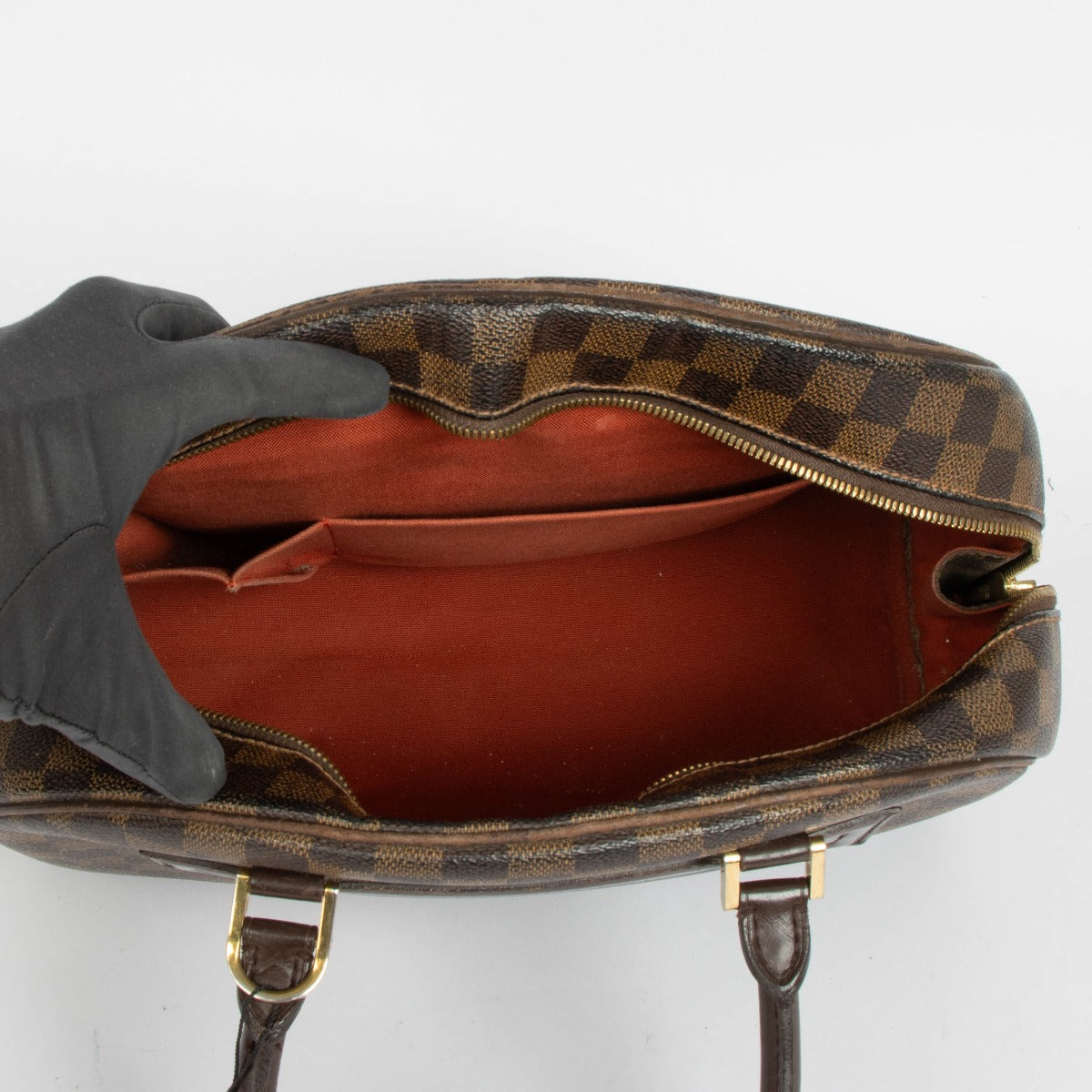 Authentic pre-loved Louis Vuitton Damier Ebene Nolita Bag on Labellov.com