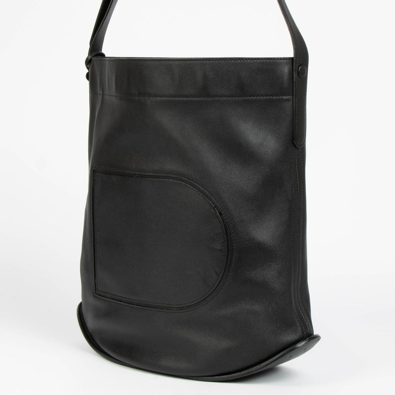 Shop this authentic Delvaux Black Sellier Pin Bag pre-loved on Labellov.com