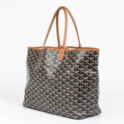 Shop this authentic Goyard Black/Tan Louis MM Bag pre-loved on Labellov.com
