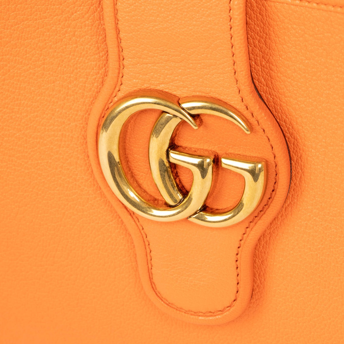 Gucci Orange Leather Aphrodite Medium Bag – Labellov