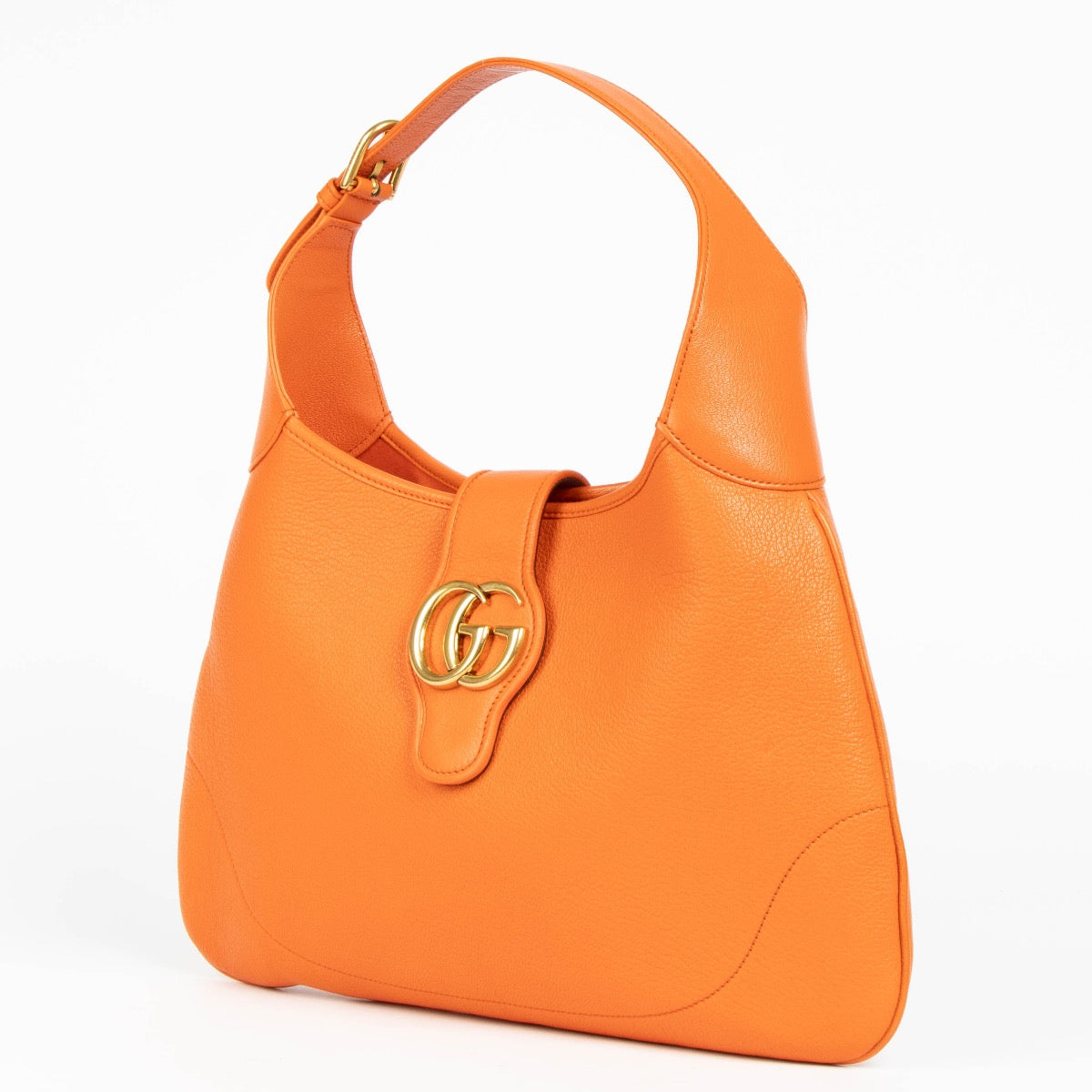 Gucci Orange Leather Aphrodite Medium Bag – Labellov