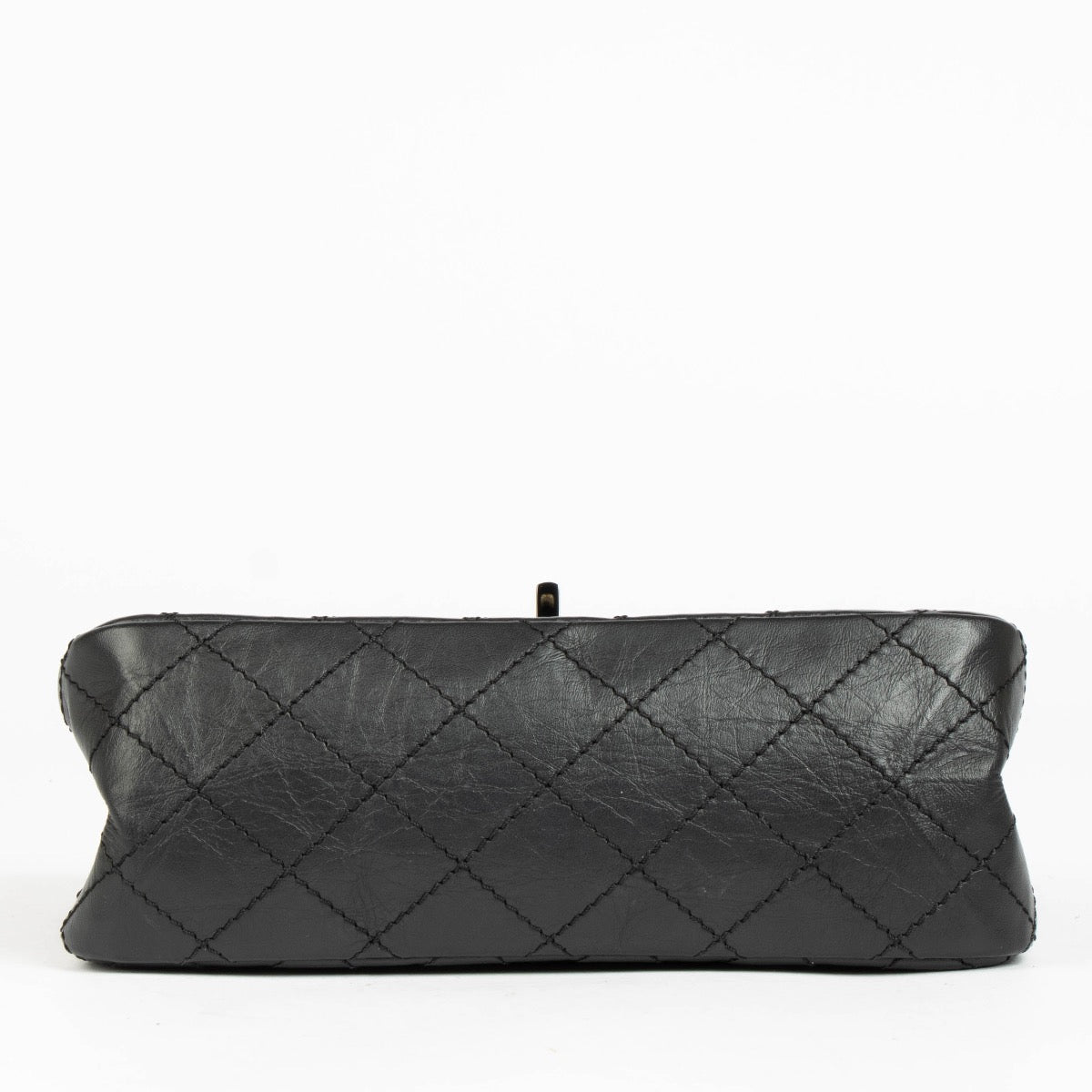Authentic pre-loved Chanel So Black Calfskin Mini 2.55 Reissue Bag on Labellov.com
