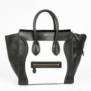 Authentic pre-loved Celine Bi-Color Leather Mini Luggage Bag on Labellov.com