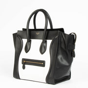 Authentic pre-loved Celine Bi-Color Leather Mini Luggage Bag on Labellov.com