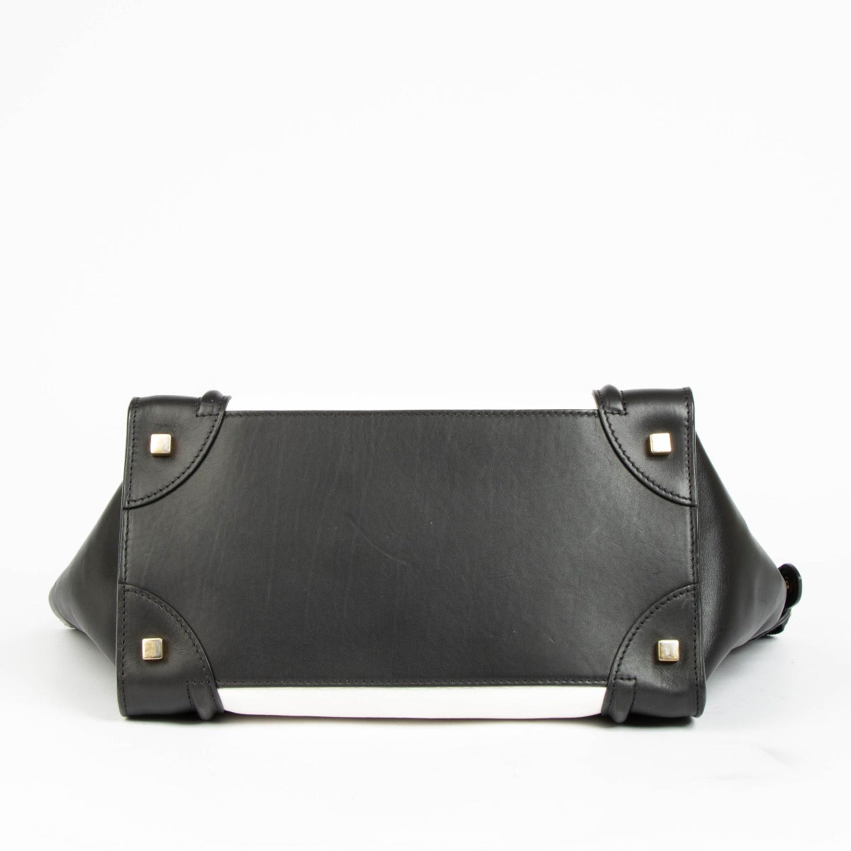 Authentic pre-loved Celine Bi-Color Leather Mini Luggage Bag on Labellov.com
