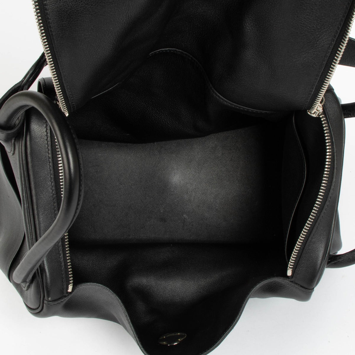 Hermès Lindy 34 Zwart Swift PHW