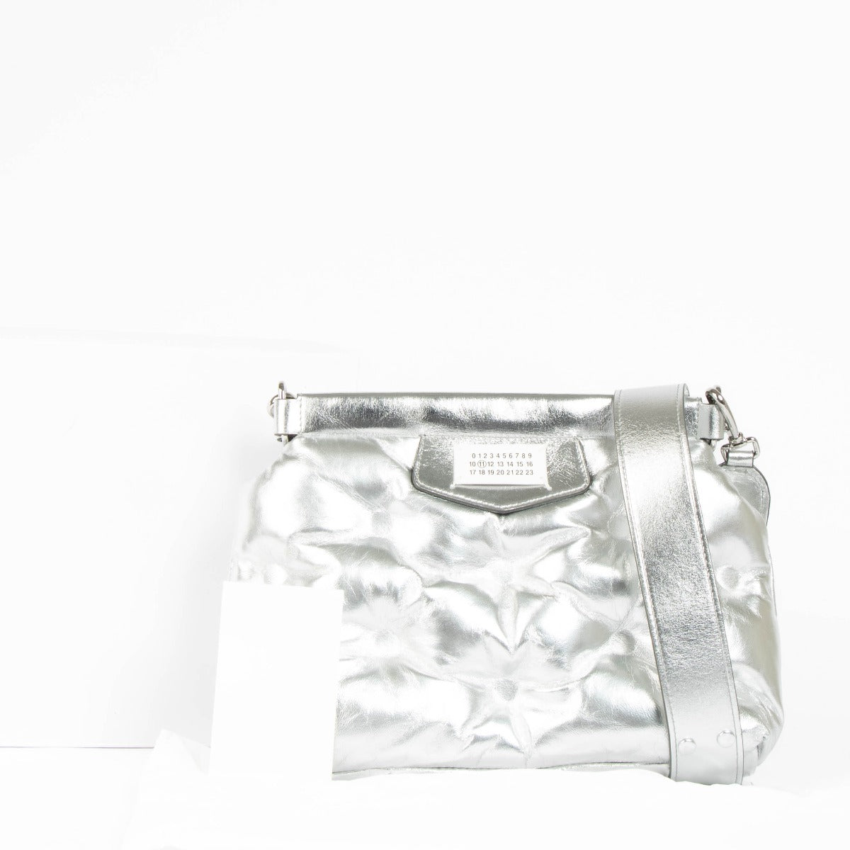 Maison Margiela Silver Glam Slam Classique kleine tas