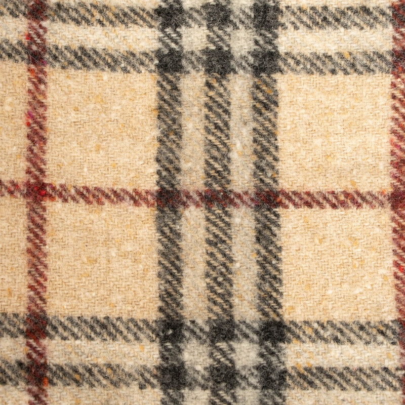 Shop this 100% authentic Burberry Beige Check Fringed Scarf at Labellov.com