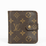 Authentic pre-loved Louis Vuitton Monogram Compact Wallet on Labellov.com