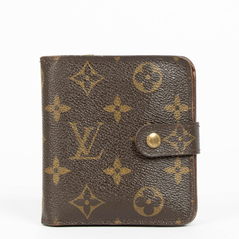 Authentic pre-loved Louis Vuitton Monogram Compact Wallet on Labellov.com