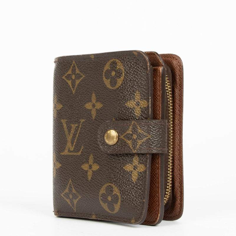 Authentic pre-loved Louis Vuitton Monogram Compact Wallet on Labellov.com