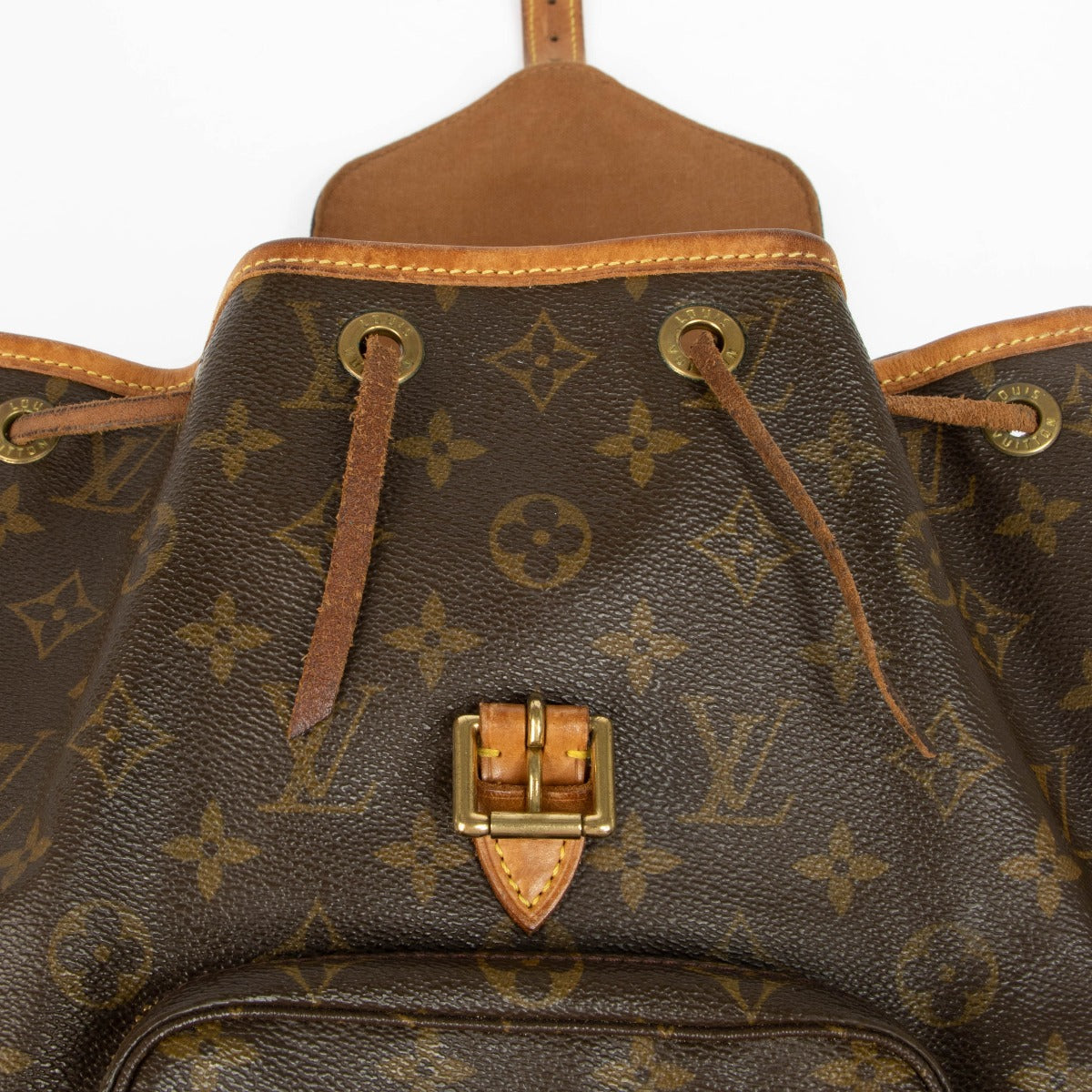 Authentic pre-loved Louis Vuitton Monogram Montrousis PM Backpack on Labellov.com