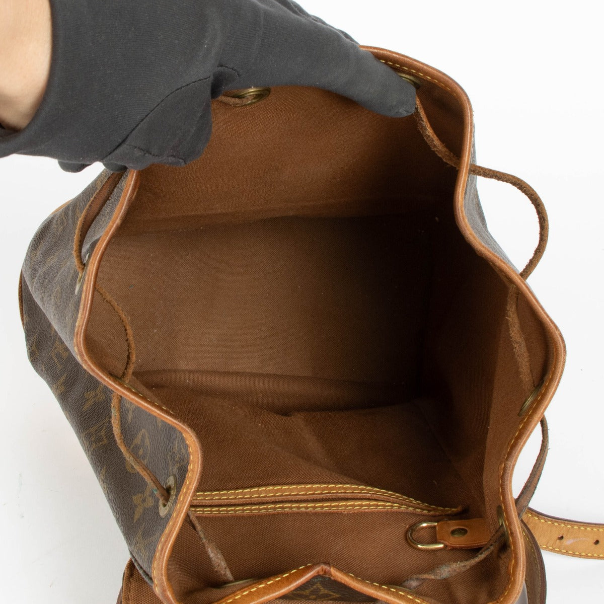 Authentic pre-loved Louis Vuitton Monogram Montrousis PM Backpack on Labellov.com