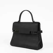 Shop this 100% authentic Delvaux Black Crispy Calf Tempête GM Top Handle Bag at Labellov.com