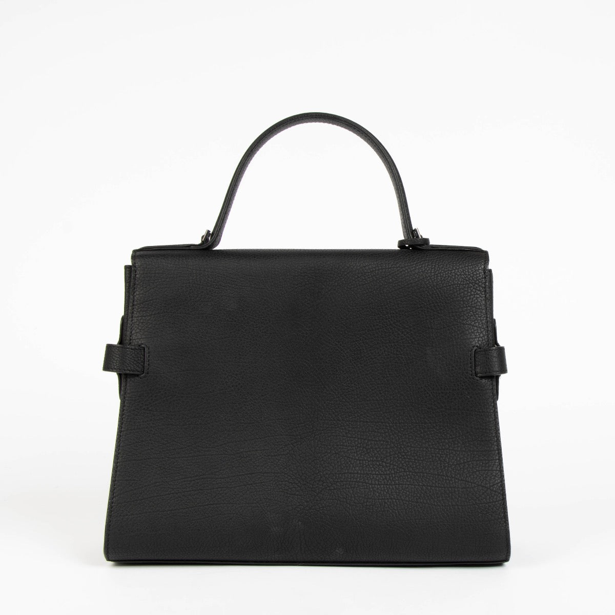 Shop this 100% authentic Delvaux Black Crispy Calf Tempête GM Top Handle Bag at Labellov.com