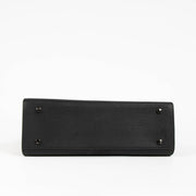 Shop this 100% authentic Delvaux Black Crispy Calf Tempête GM Top Handle Bag at Labellov.com