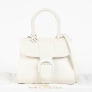 Authentic pre-loved Delvaux Ivory Box Calf Brillant Mini Bag on Labellov.com