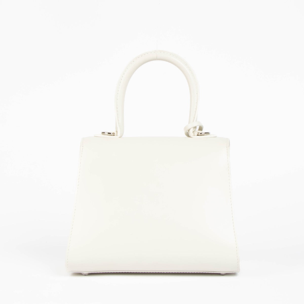 Authentic pre-loved Delvaux Ivory Box Calf Brillant Mini Bag on Labellov.com